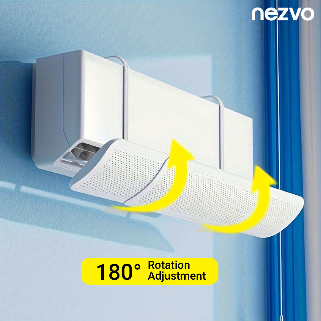 Déflecteur de Vent Réglable pour Climatiseur