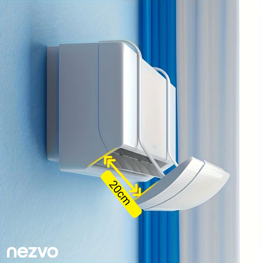 Déflecteur de Vent Réglable pour Climatiseur